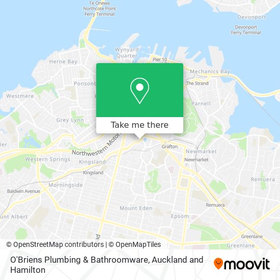 O'Briens Plumbing & Bathroomware地图