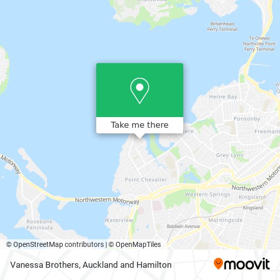 Vanessa Brothers map