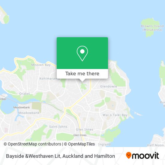 Bayside &Westhaven Lit map