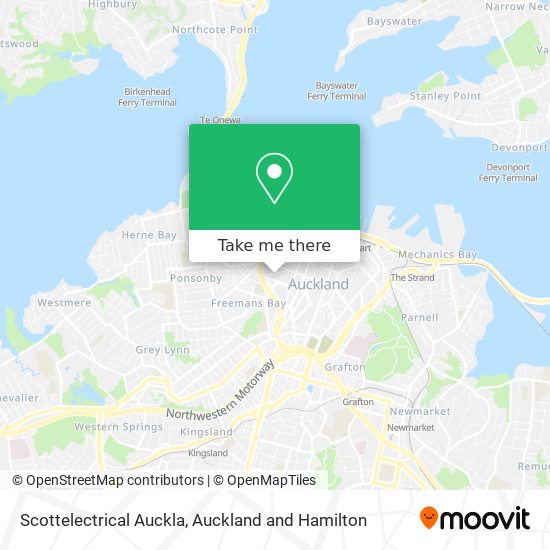 Scottelectrical Auckla map