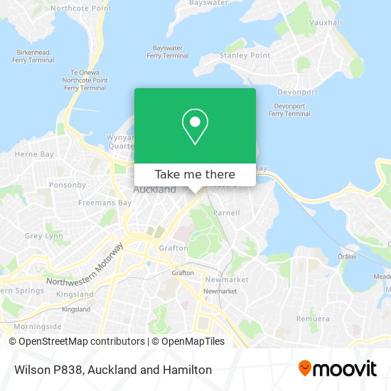 Wilson P838 map