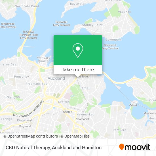 CBD Natural Therapy map