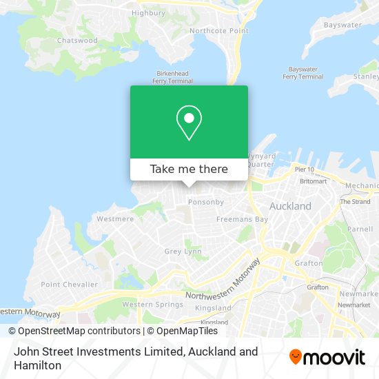 John Street Investments Limited map