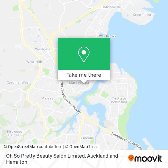Oh So Pretty Beauty Salon Limited map