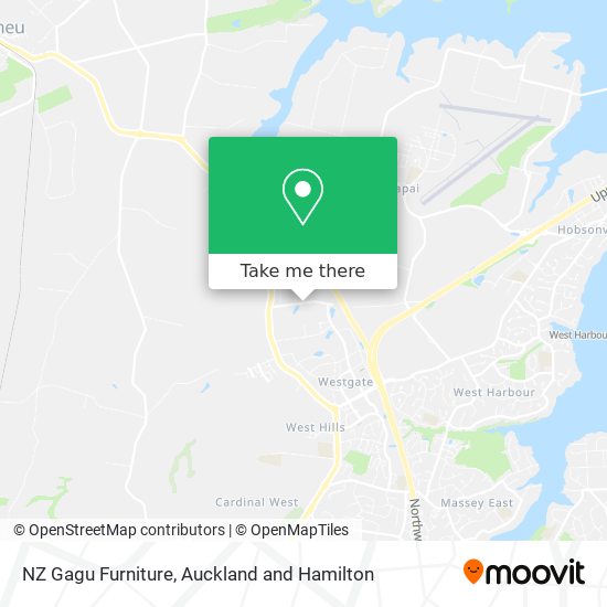 NZ Gagu Furniture地图