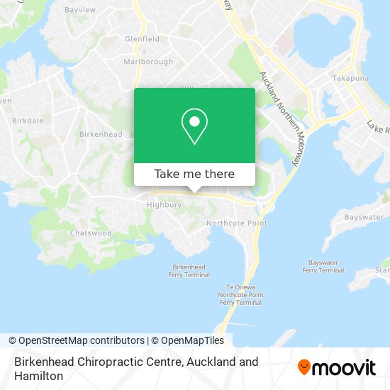 Birkenhead Chiropractic Centre地图