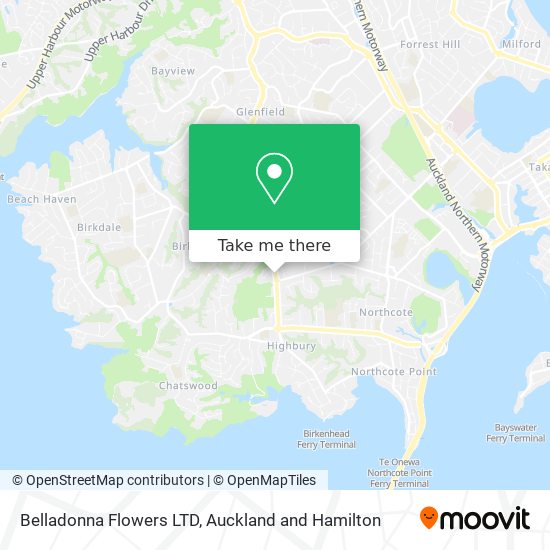 Belladonna Flowers LTD地图