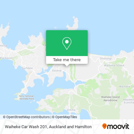 Waiheke Car Wash 201地图