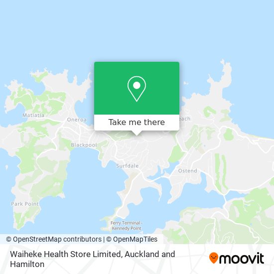 Waiheke Health Store Limited地图