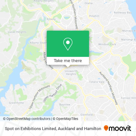 Spot on Exhibitions Limited map