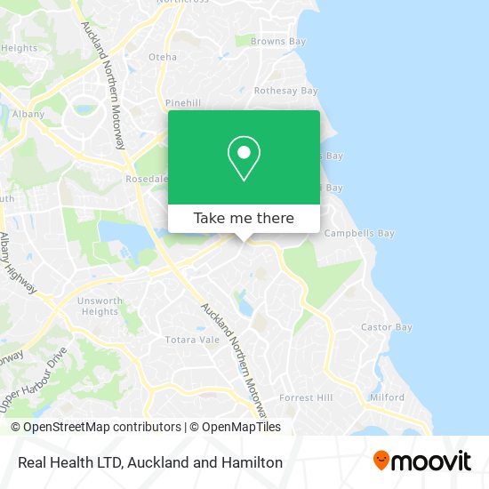 Real Health LTD map