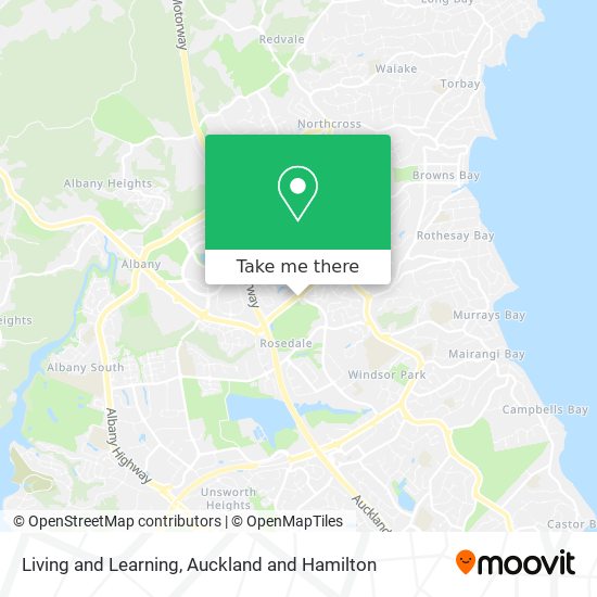 Living and Learning map