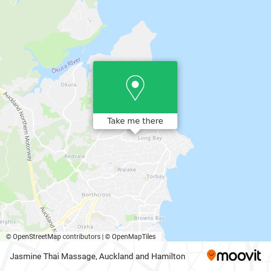 Jasmine Thai Massage map