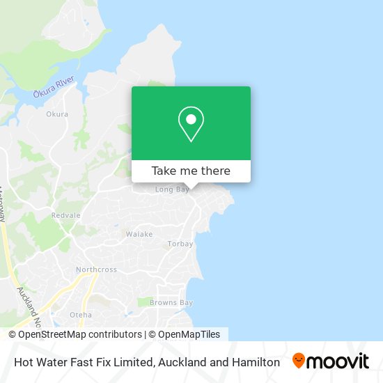 Hot Water Fast Fix Limited map