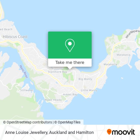 Anne Louise Jewellery map