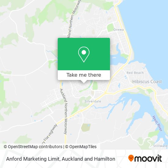 Anford Marketing Limit map