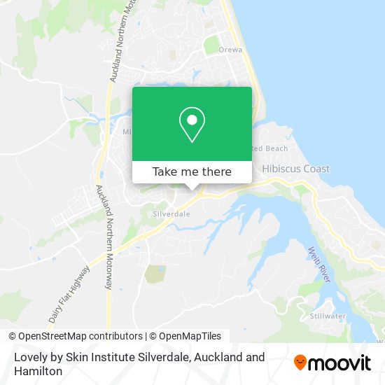 Lovely by Skin Institute Silverdale map