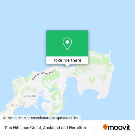Sba Hibiscus Coast map