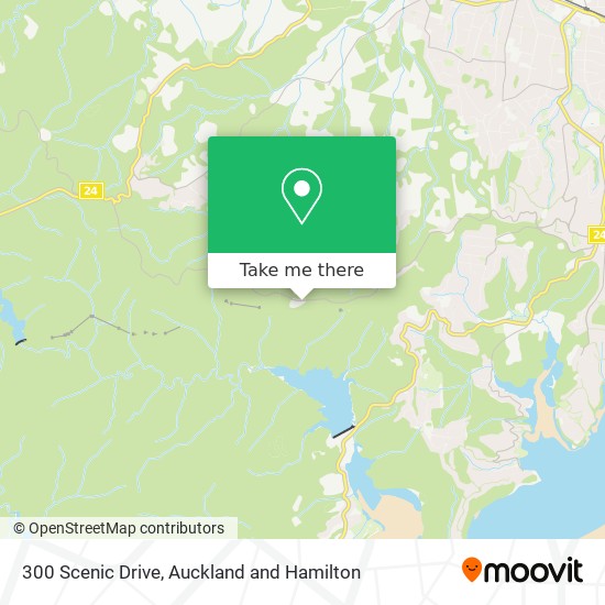 300 Scenic Drive map