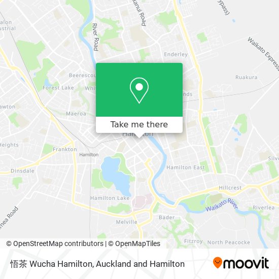 悟茶 Wucha Hamilton map