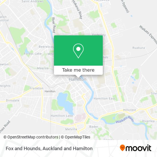 Fox and Hounds map