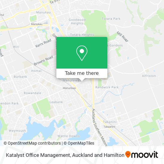 Katalyst Office Management map