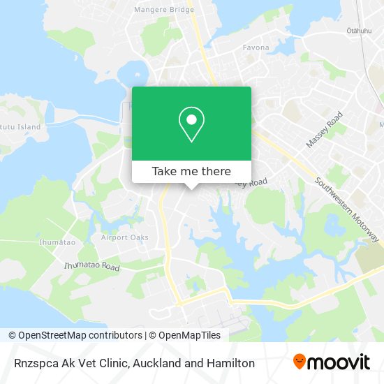 Rnzspca Ak Vet Clinic map