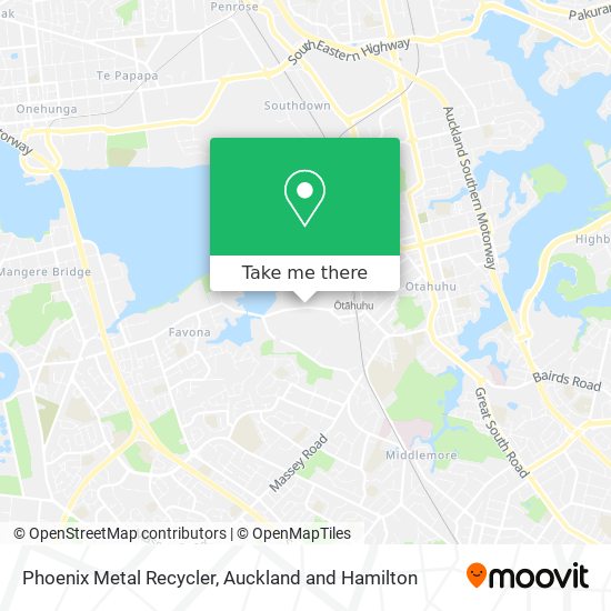 Phoenix Metal Recycler map
