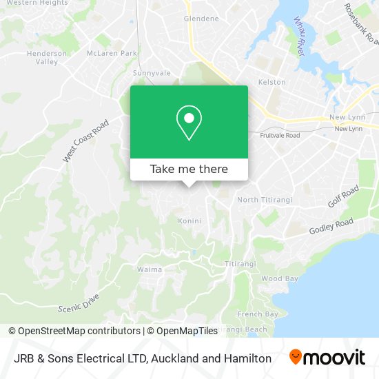 JRB & Sons Electrical LTD map