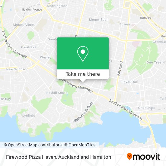 Firewood Pizza Haven map