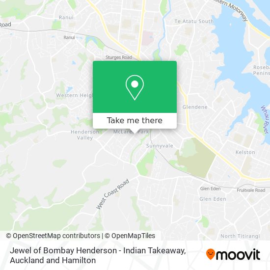 Jewel of Bombay Henderson - Indian Takeaway map