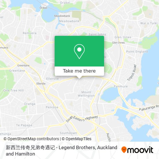 新西兰传奇兄弟奇遇记 - Legend Brothers map