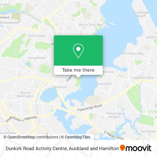 Dunkirk Road Activity Centre map