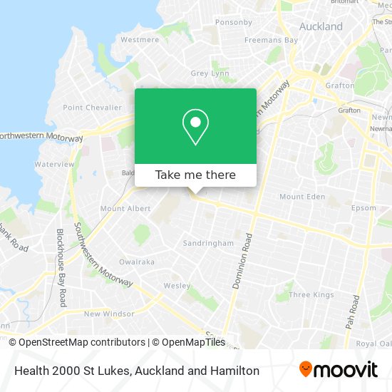 Health 2000 St Lukes map