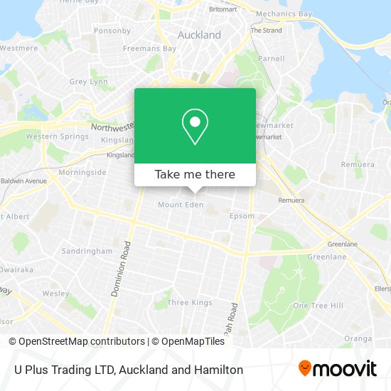 U Plus Trading LTD map