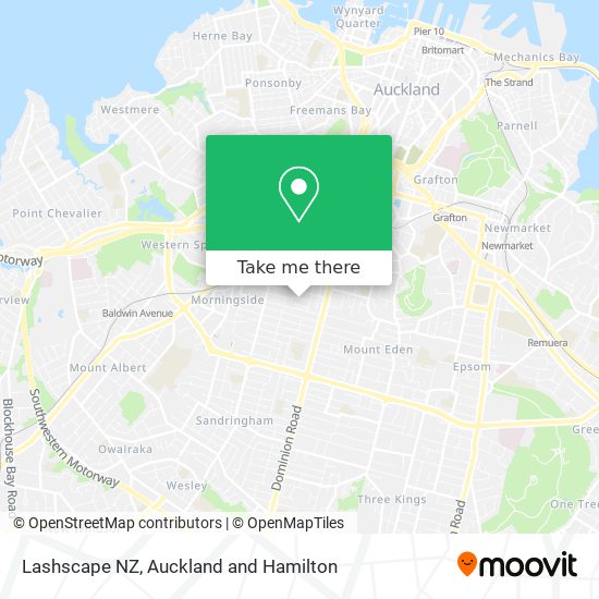 Lashscape NZ map