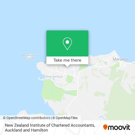 New Zealand Institute of Chartered Accountants地图