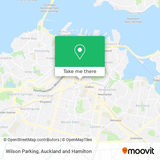 Wilson Parking map