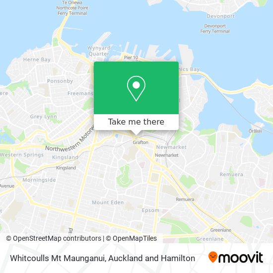 Whitcoulls Mt Maunganui地图