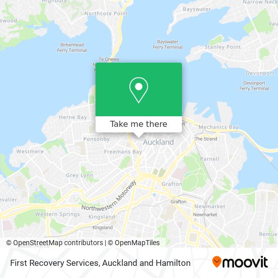 First Recovery Services map
