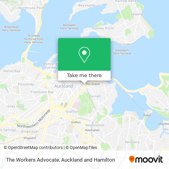 The Workers Advocate map