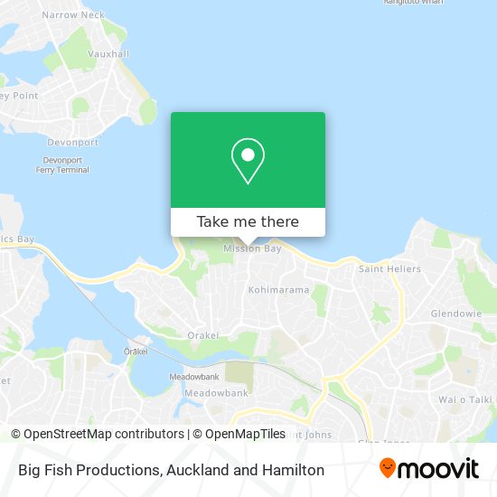 Big Fish Productions map