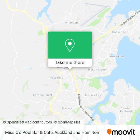 Miss Q's Pool Bar & Cafe map