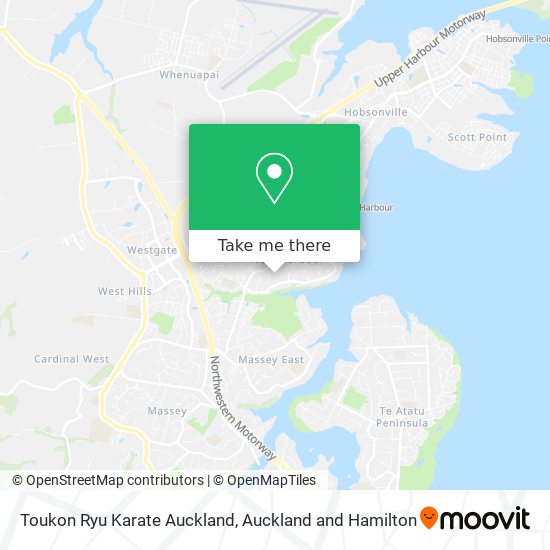 Toukon Ryu Karate Auckland地图