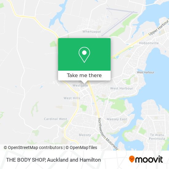 THE BODY SHOP地图