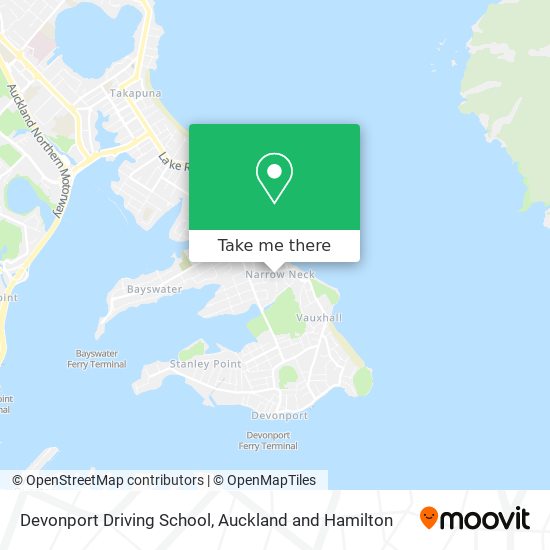 Devonport Driving School map