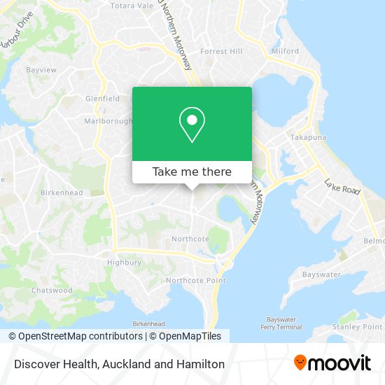 Discover Health map