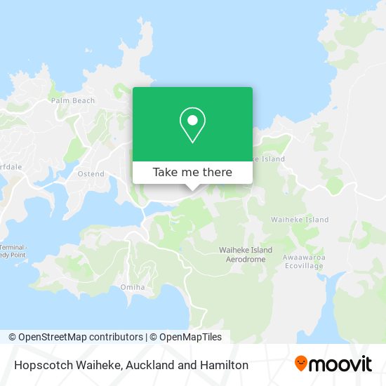 Hopscotch Waiheke地图
