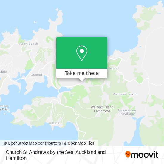 Church St Andrews by the Sea map