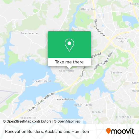 Renovation Builders map